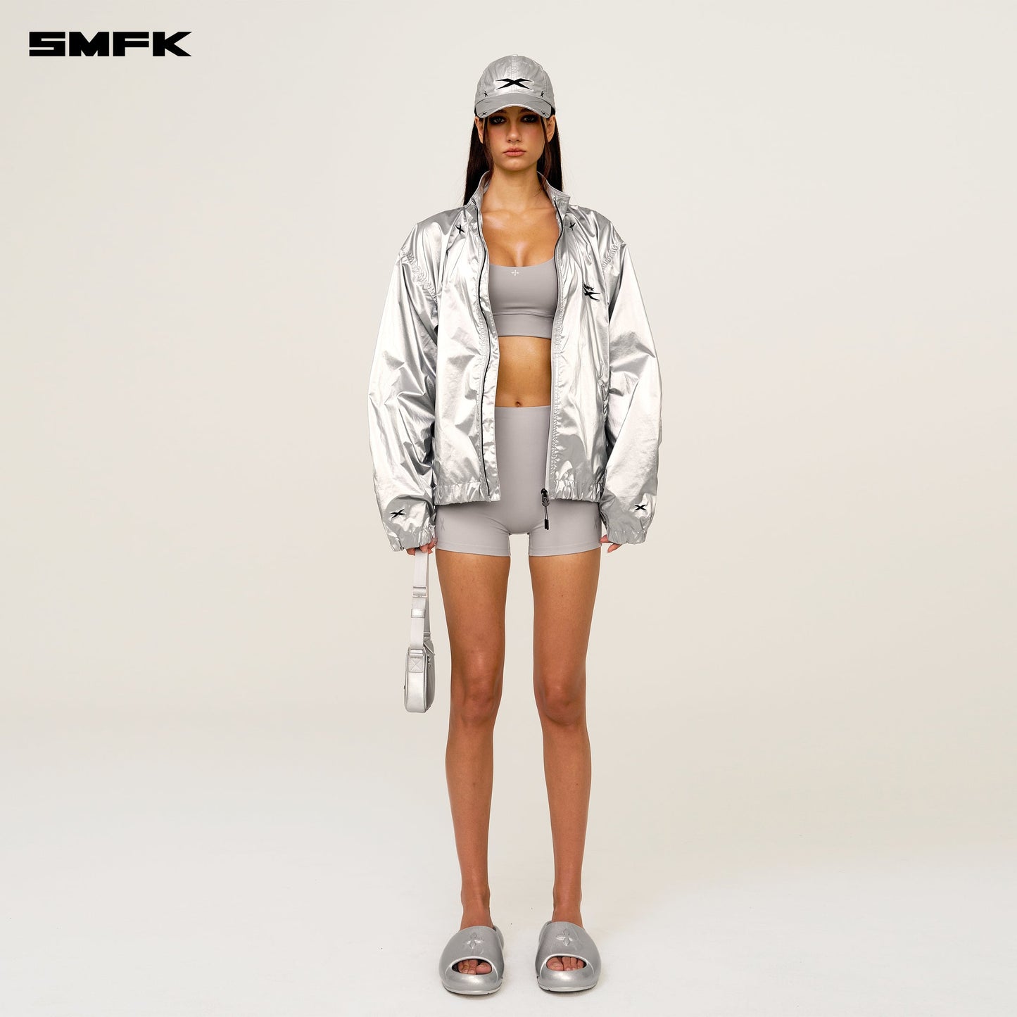 FUTURE STORM WIDE FIT JACKET SPACE SILVER