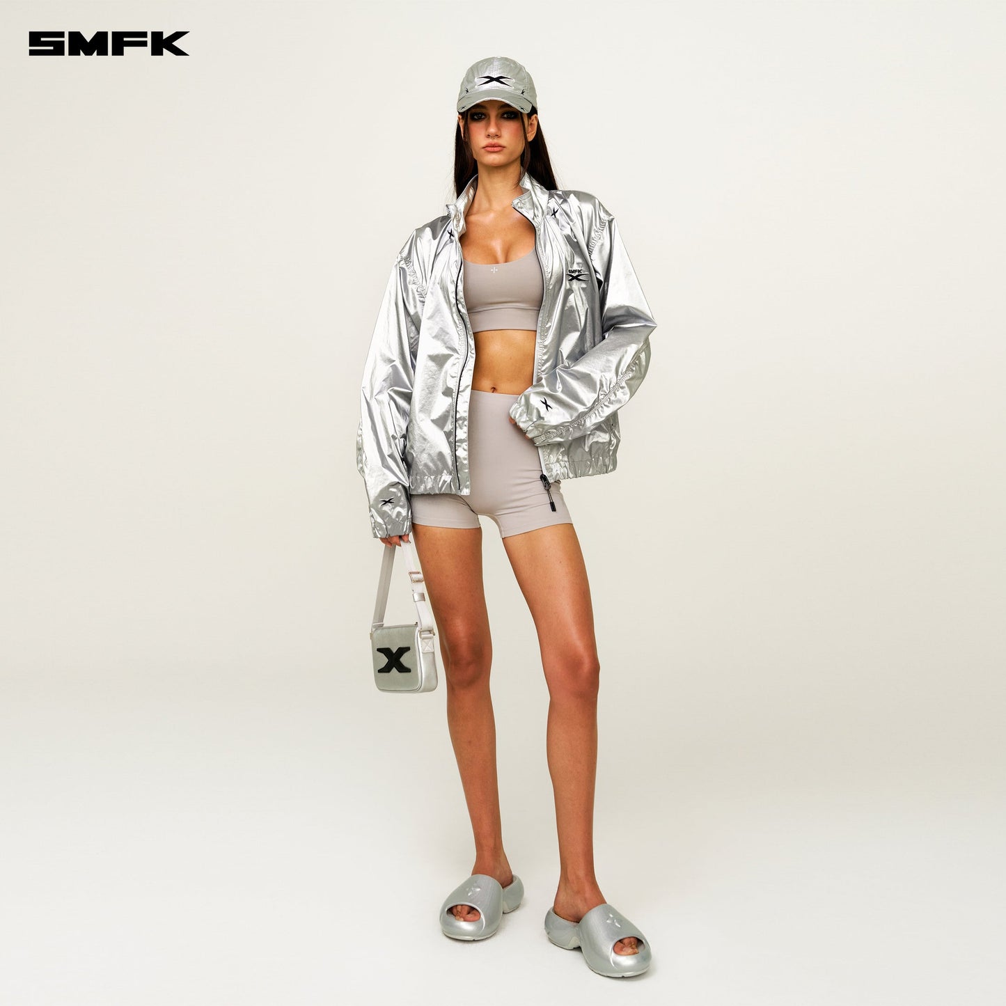 FUTURE STORM WIDE FIT JACKET SPACE SILVER
