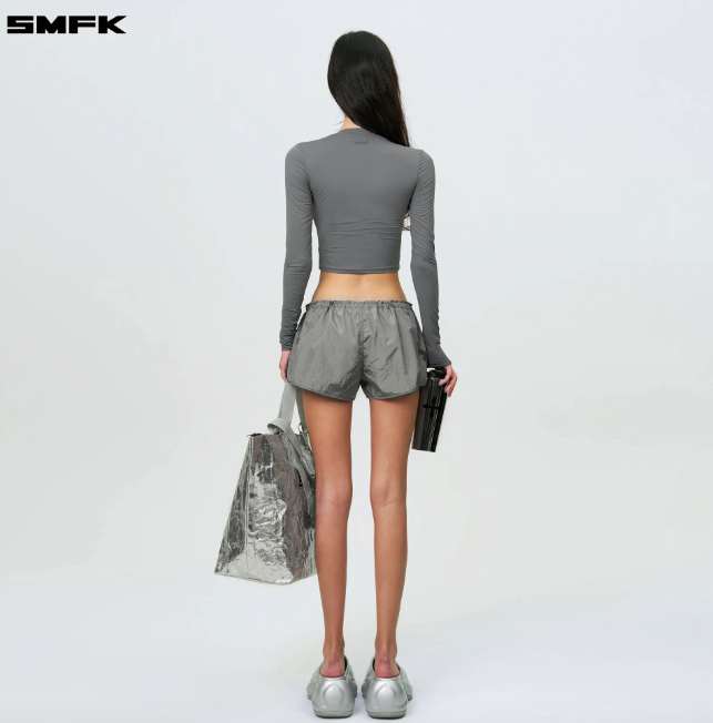 Future Storm Low-Waist Jogging Shorts Dark Gray
