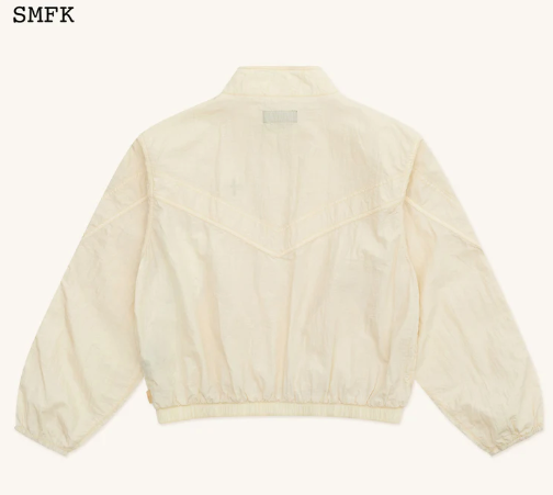 ANCIENT MYTH VIPER ALLOY LOOSE TRAINING JACKET WHITE