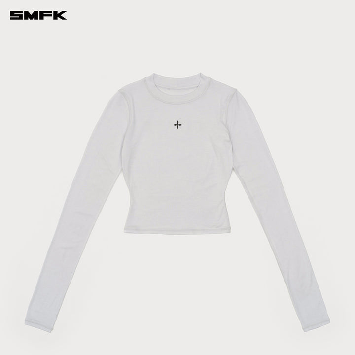 FUTURE GENETIC TECHNOLOGY ACETATE SPORTS TOP NEBULA GRAY