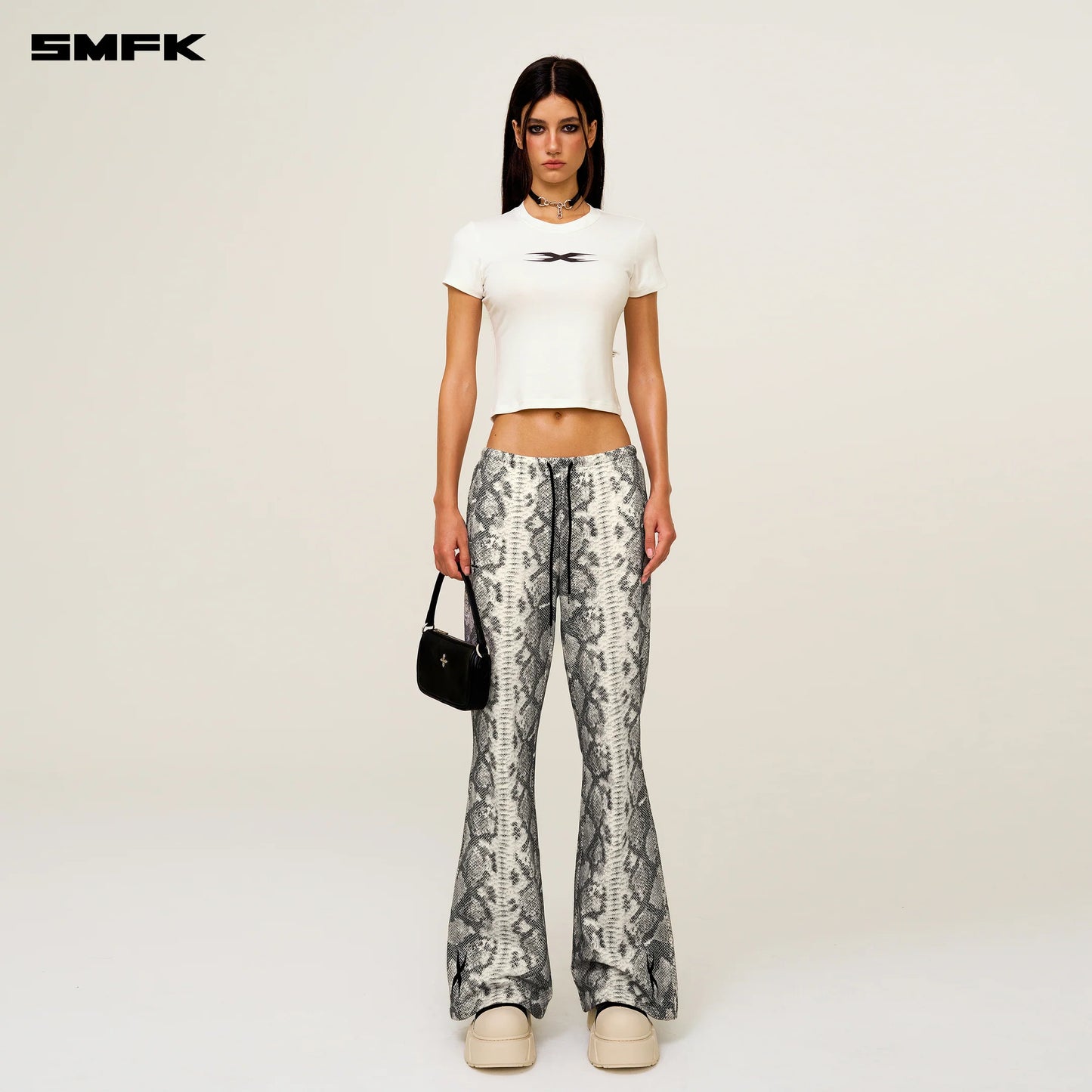 FUTURE X FUTURE RIPPLE SPORT SLIM TEE SNOW WHITE