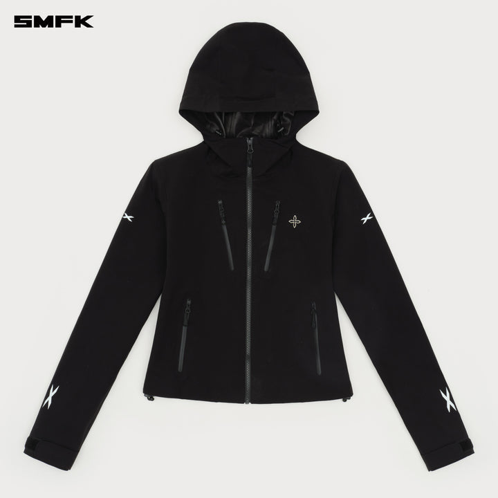 FUTURE STORM OUTDOOR FUNCTIONAL SLIM FIT HOODIE WILDERNESS BLACK