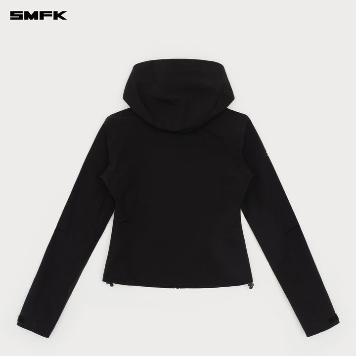 FUTURE STORM OUTDOOR FUNCTIONAL SLIM FIT HOODIE WILDERNESS BLACK