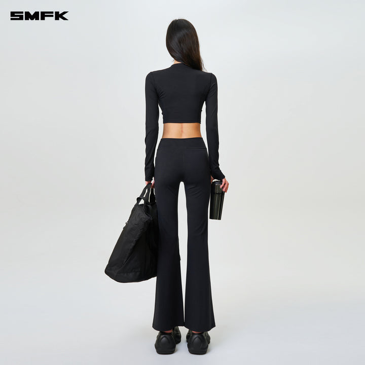FUTURE WAVE FUTURE KINETIC BODY SHAPING SHORT JACKET WILDERNESS BLACK