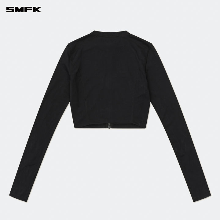 FUTURE WAVE FUTURE KINETIC BODY SHAPING SHORT JACKET WILDERNESS BLACK