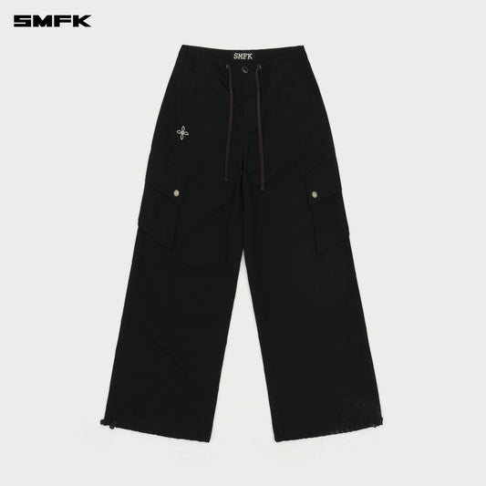 FUTURE MIRAGE CLASSIC PARACHUTE PANTS WILD BLACK