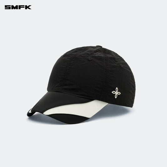 FUTURE FUTURE STORM ULTRALIGHT BASEBALL CAP BLACK AND WHITE