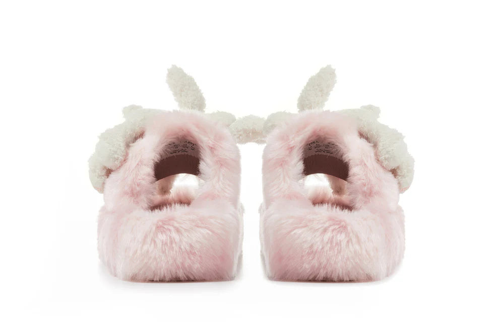13DE MARZO Logo Furry Plush Slipper