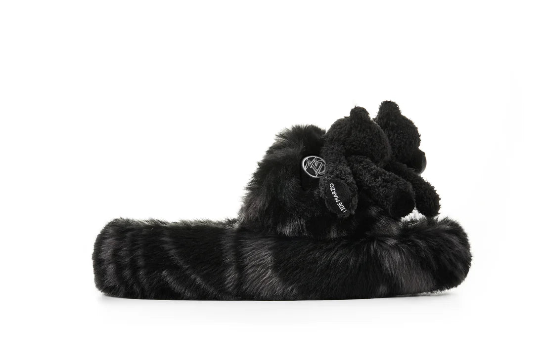 13DE MARZO Logo Furry Plush Slipper