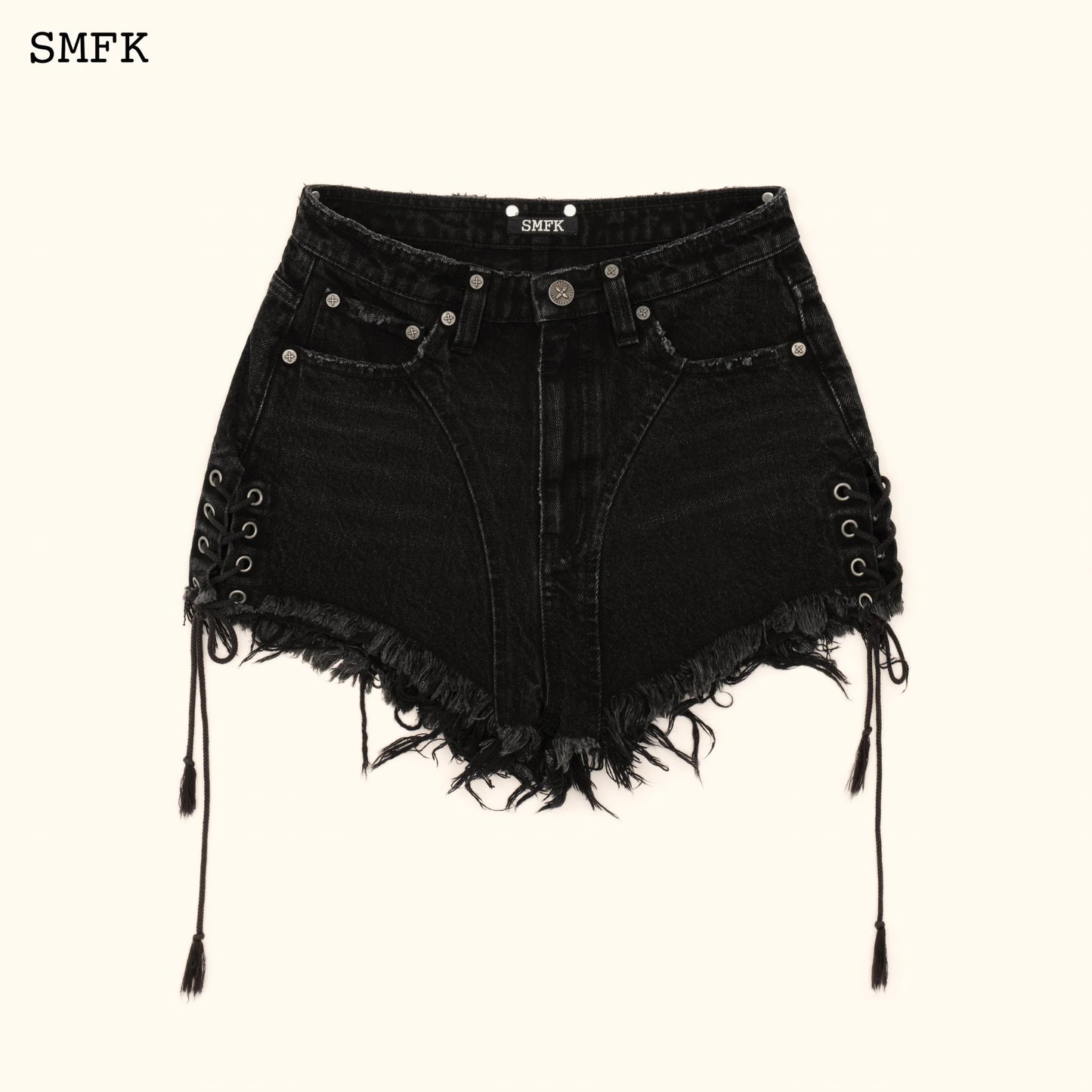 Wildworld Rock High-waist Short Jeans