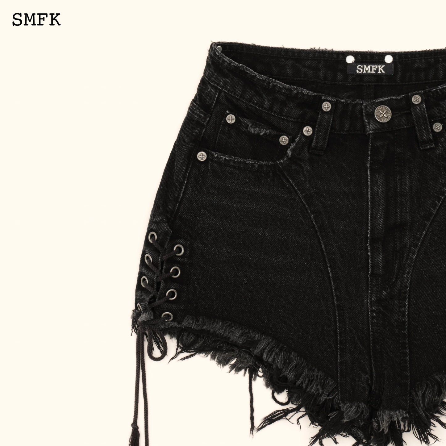 Wildworld Rock High-waist Short Jeans