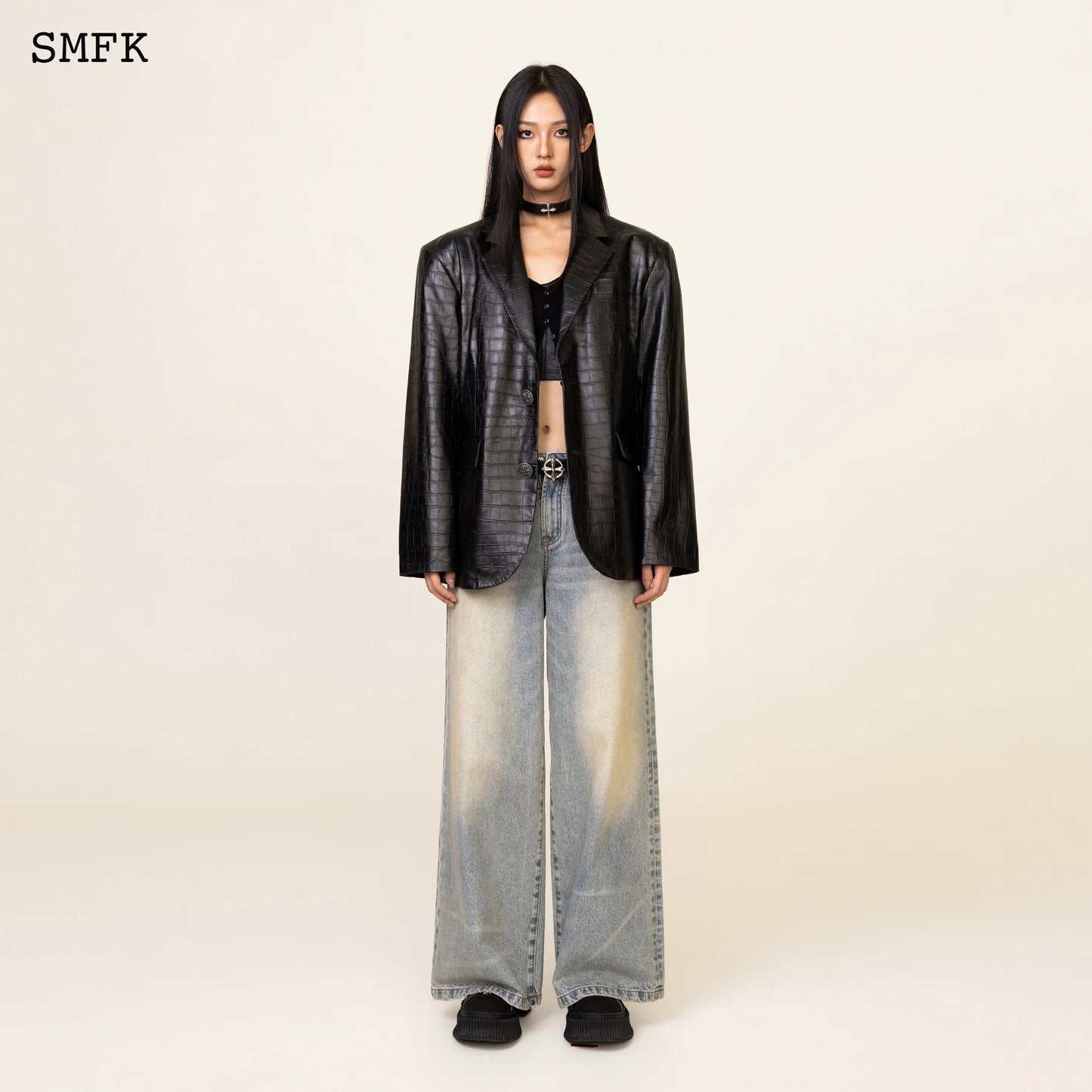 Wildworld Tarpan Classic Blue Flared Jeans