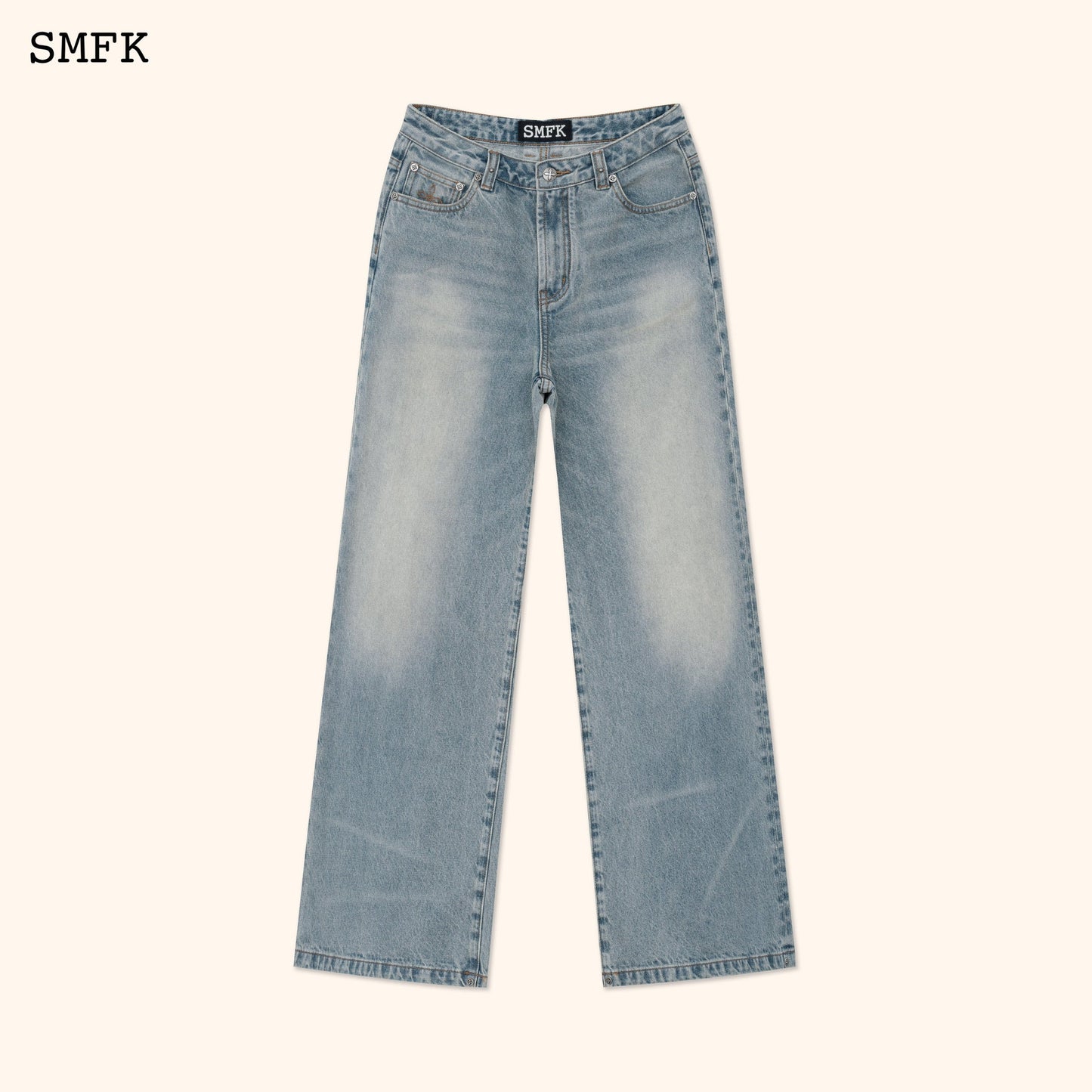 Wildworld Tarpan Classic Blue Flared Jeans