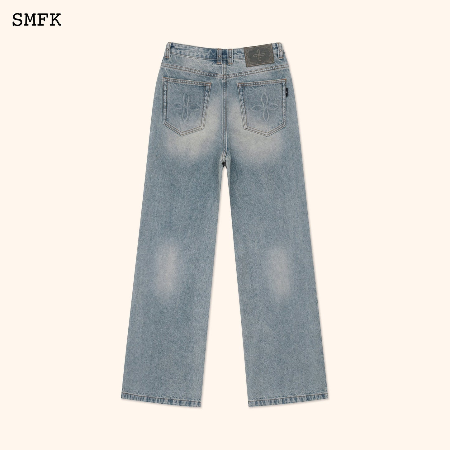 Wildworld Tarpan Classic Blue Flared Jeans