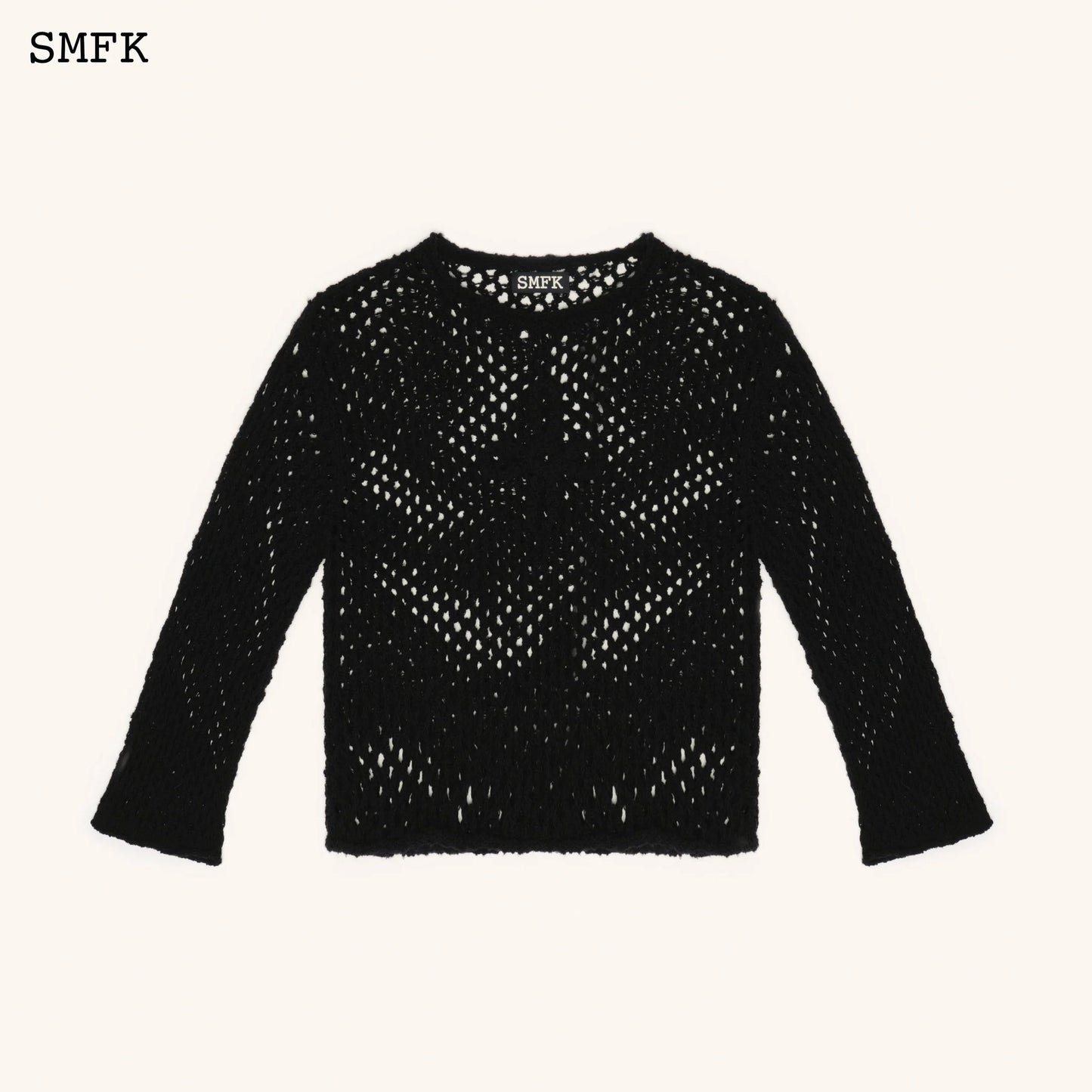 Wildworld Black Spider Web Hoodie Smock