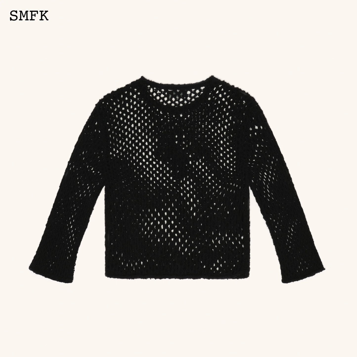 Wildworld Black Spider Web Hoodie Smock