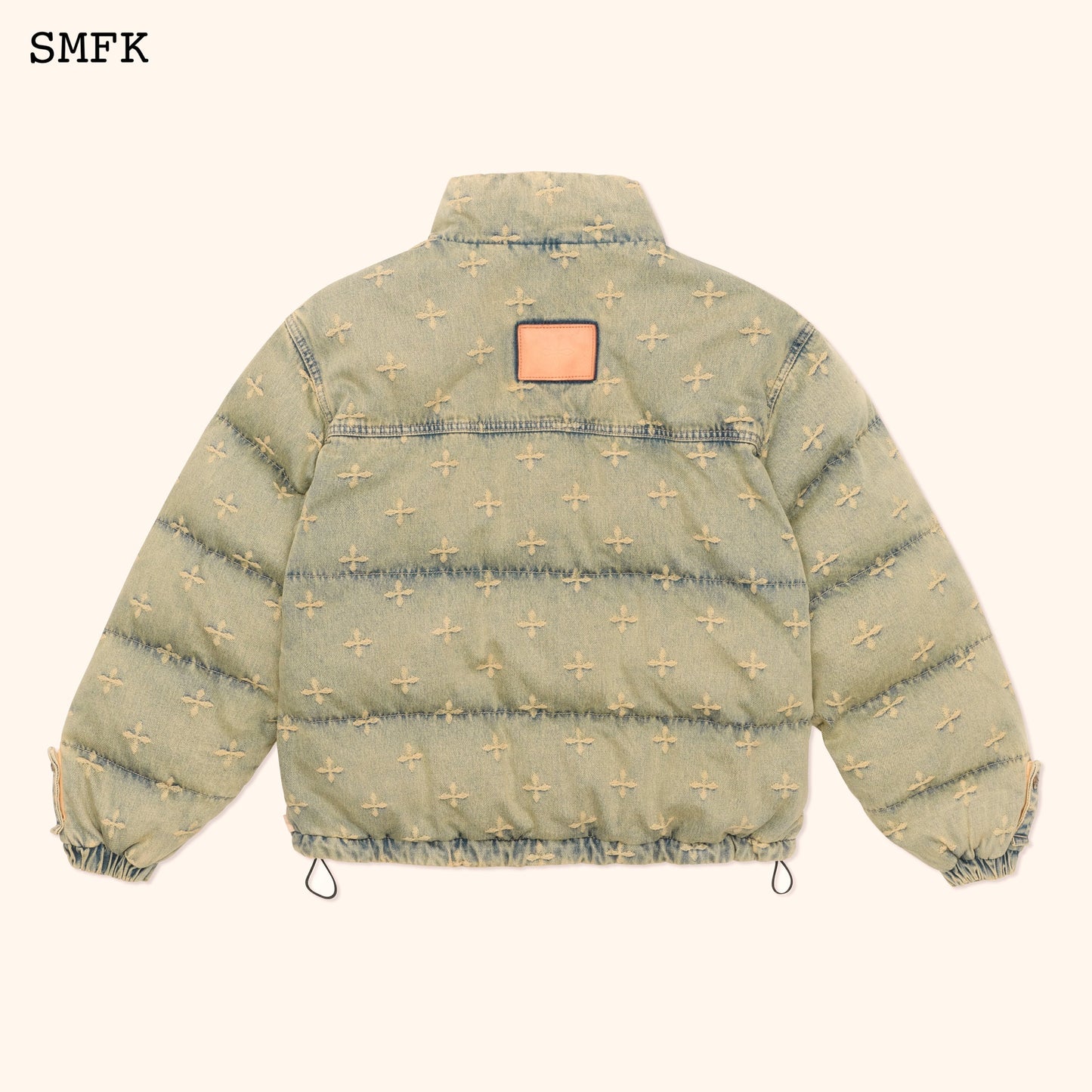 Wildworld Denim Garden Camping Puffer Jacket