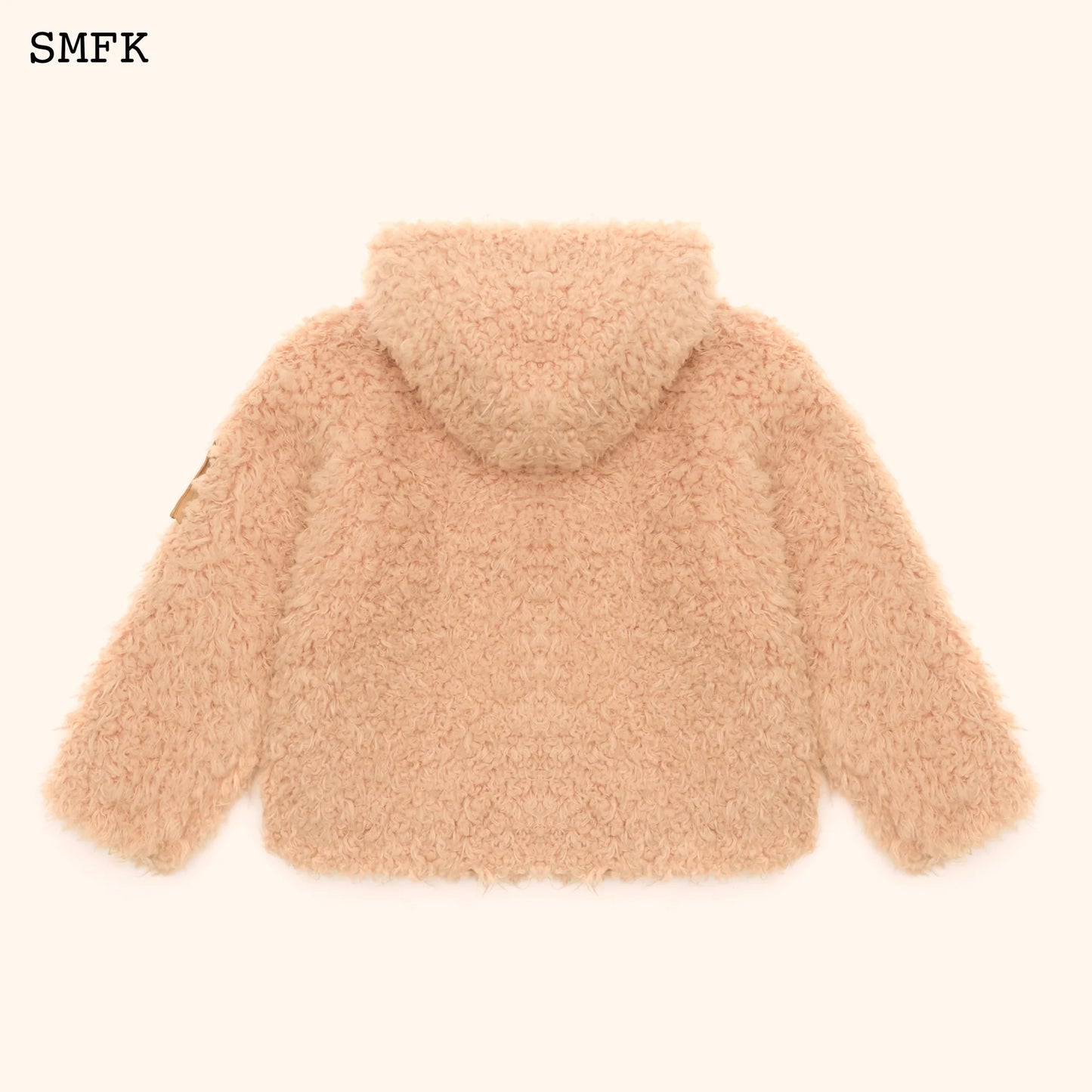 Wildworld Adventure Outdoor Faux Fur Hoodie In Cream