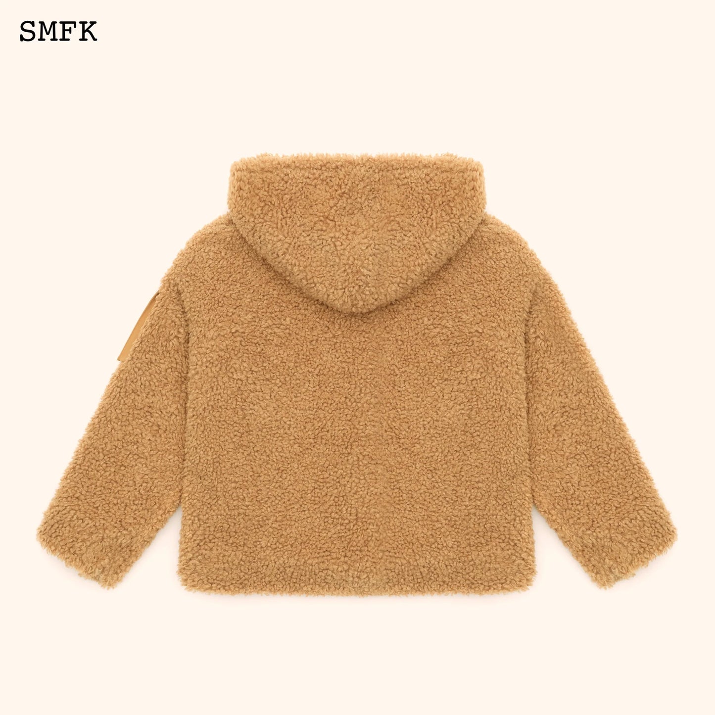 Wildworld Adventure Outdoor Faux Fur Hoodie In Wheat