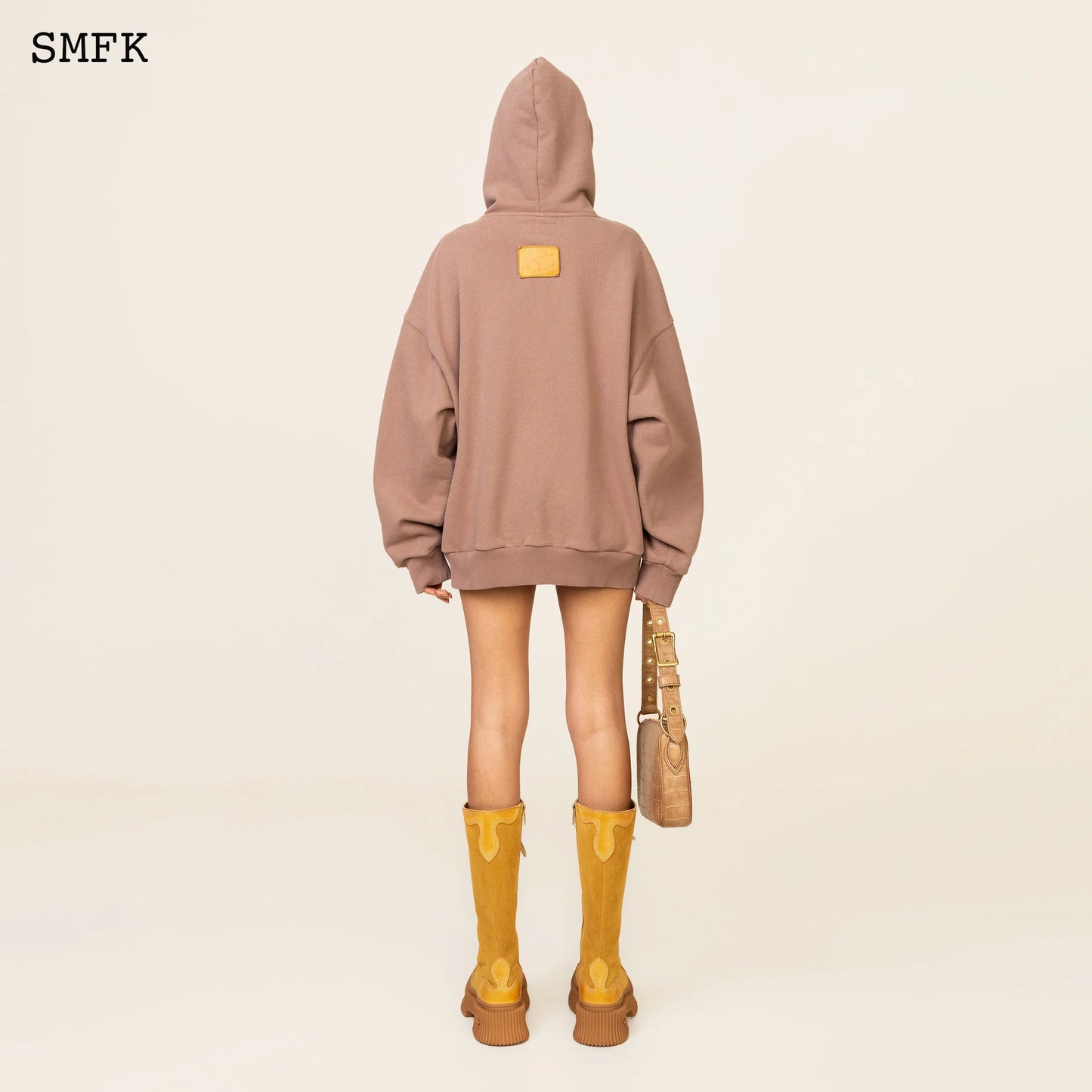 Compass Classic Cross Hoodie Nude Jacket