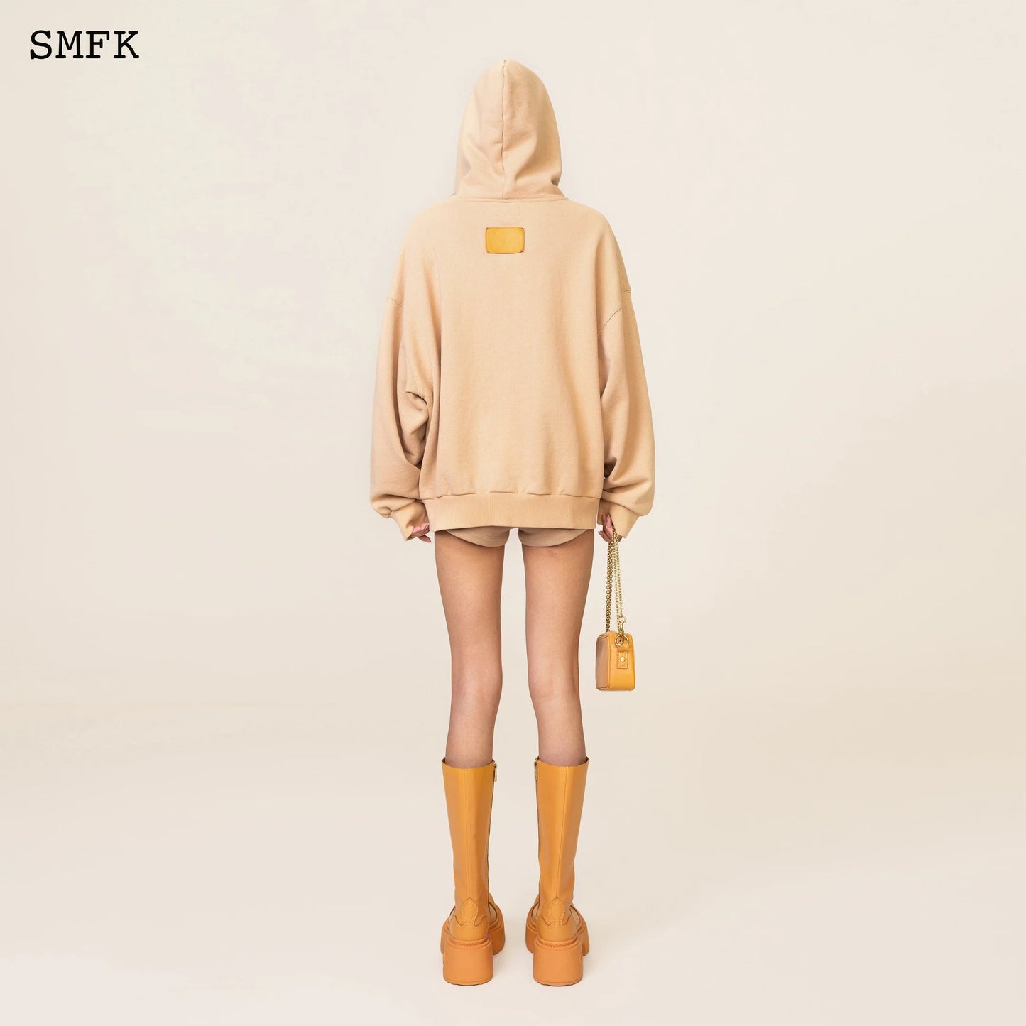 Compass Classic Cross Hoodie Wheat Jacket