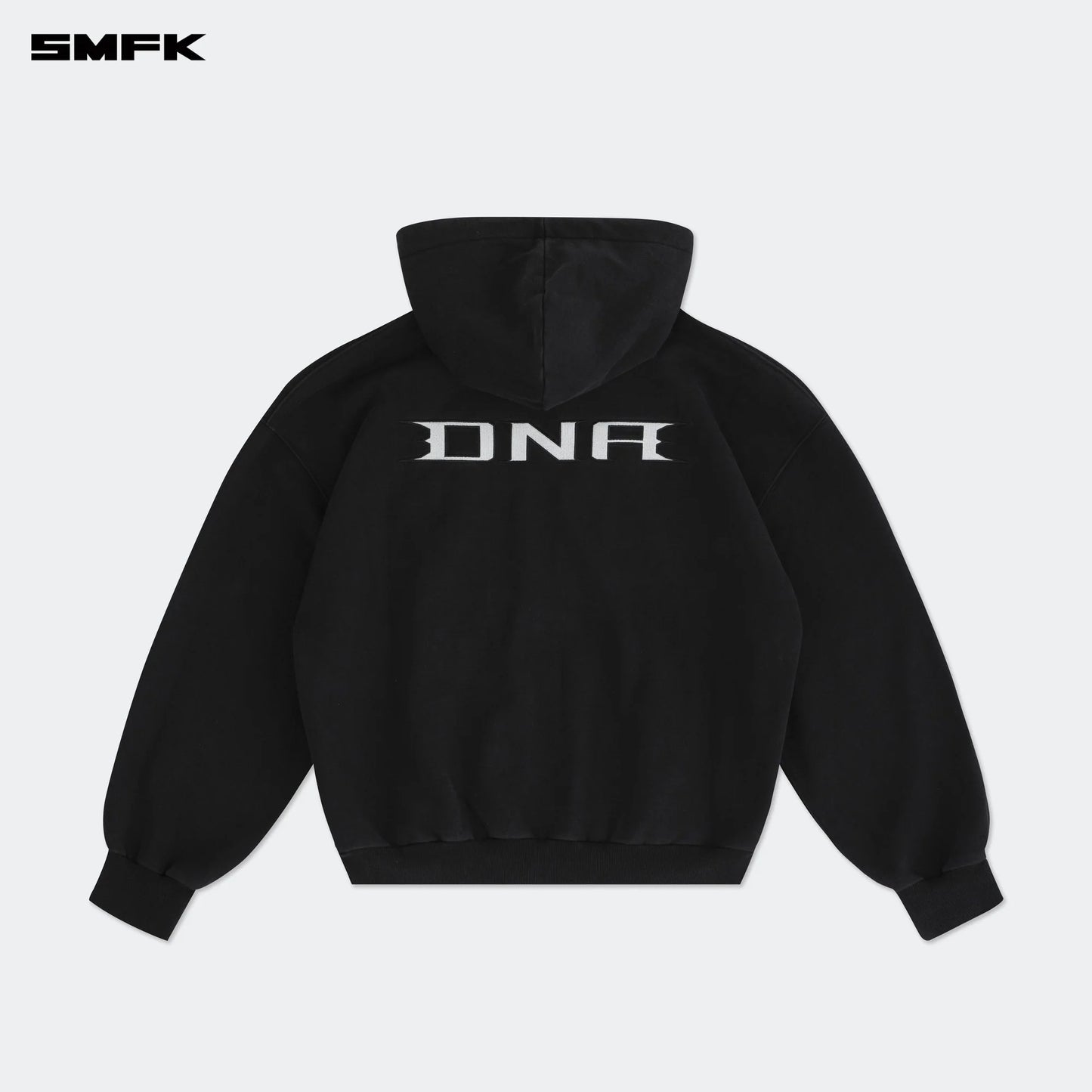 FUTURE GENES LOOSE HOODIE JACKET BLACK