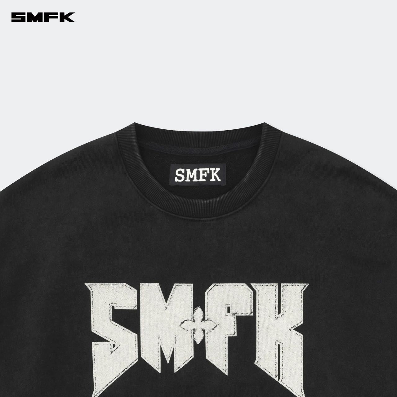 COMPASS METAL ROCK RETRO LOOSE SWEATSHIRT