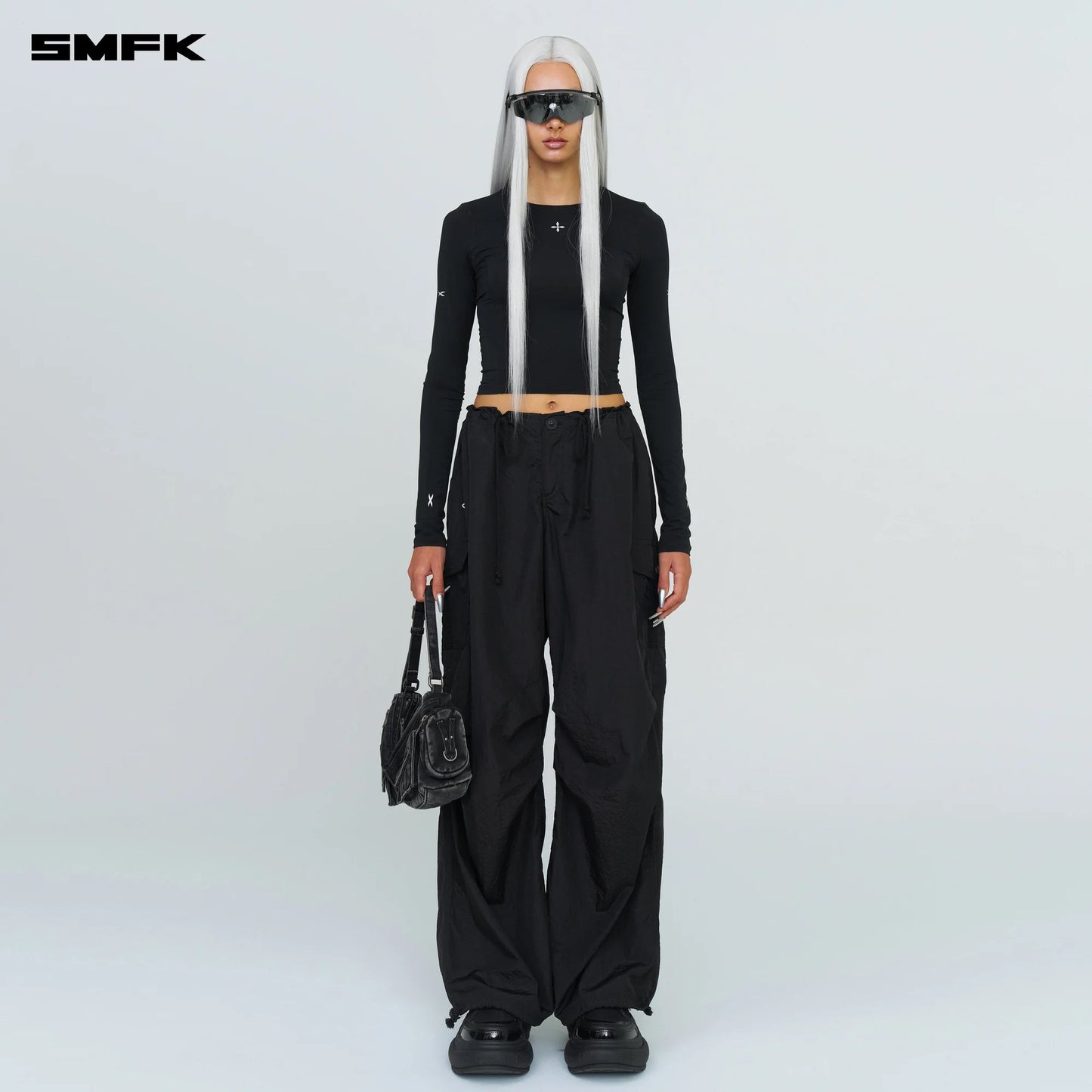 FUTURE X EXTREME SPORTS SKIN TOP IN BLACK