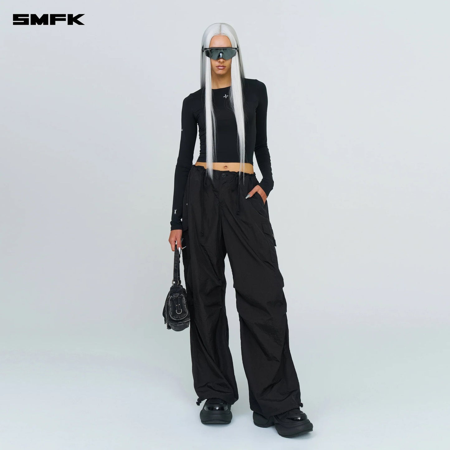 FUTURE X EXTREME SPORTS SKIN TOP IN BLACK