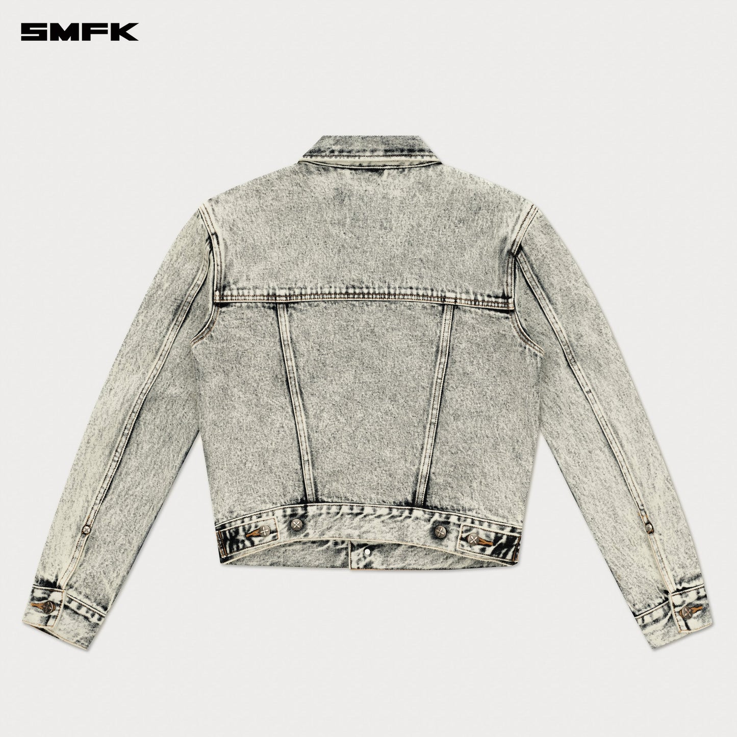 COMPASS PERMANENT DENIM JACKET SNOWFLAKE