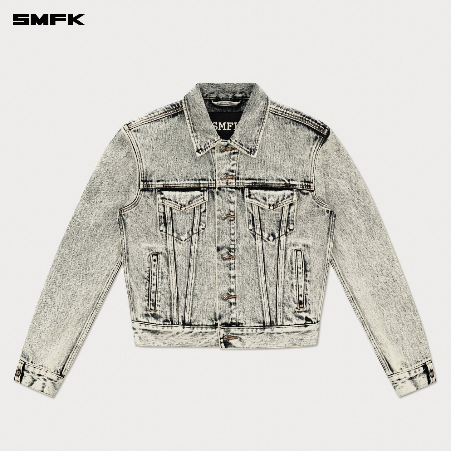 COMPASS PERMANENT DENIM JACKET SNOWFLAKE