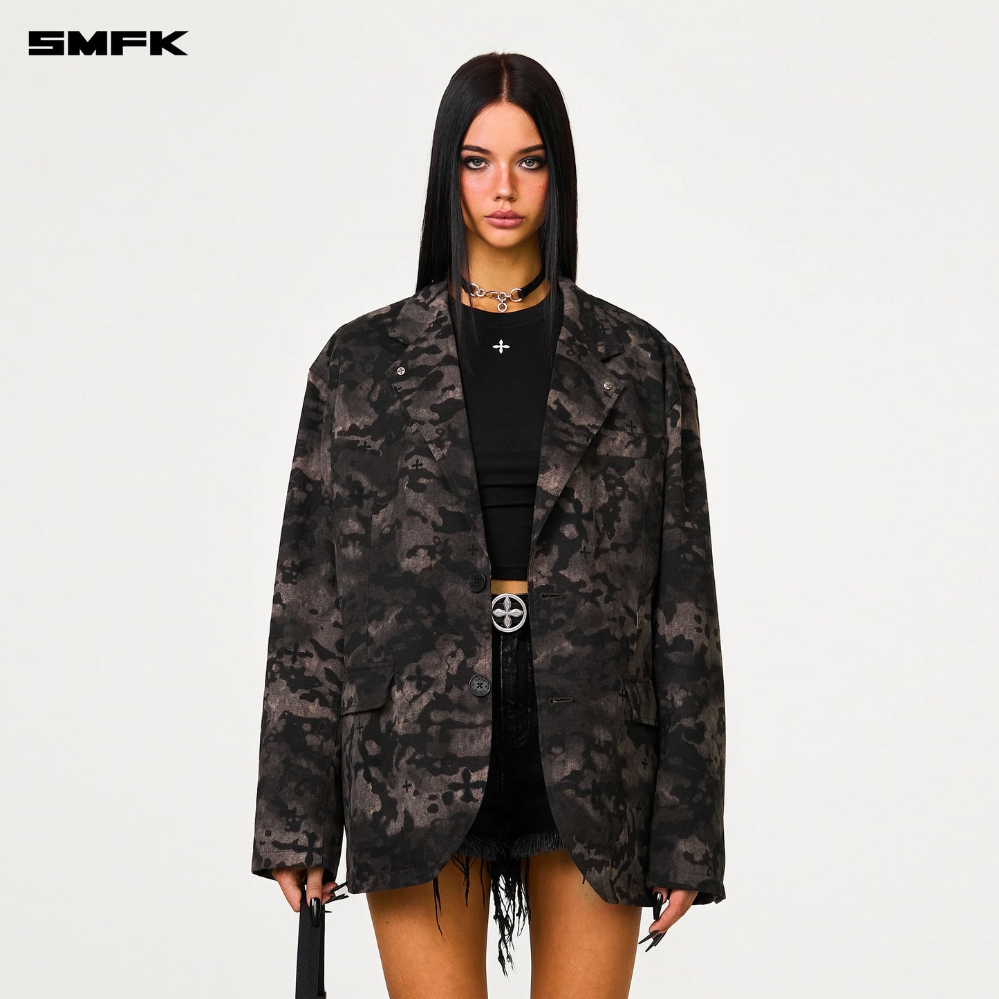 COMPASS BLACK CAMOUFLAGE GARDEN WIDE FIT OUTDOOR SUIT