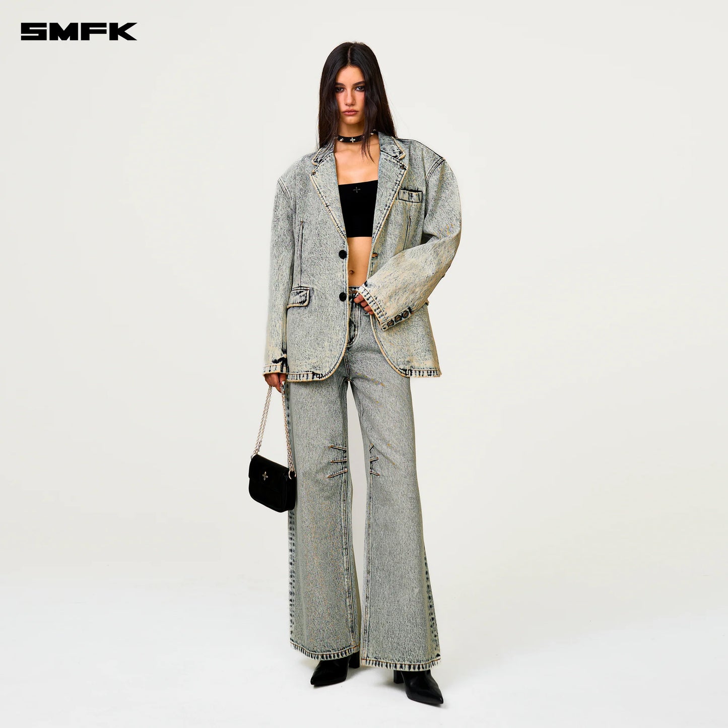 COMPASS CROSS CLASSIC DENIM SUIT - SNOWFLAKE