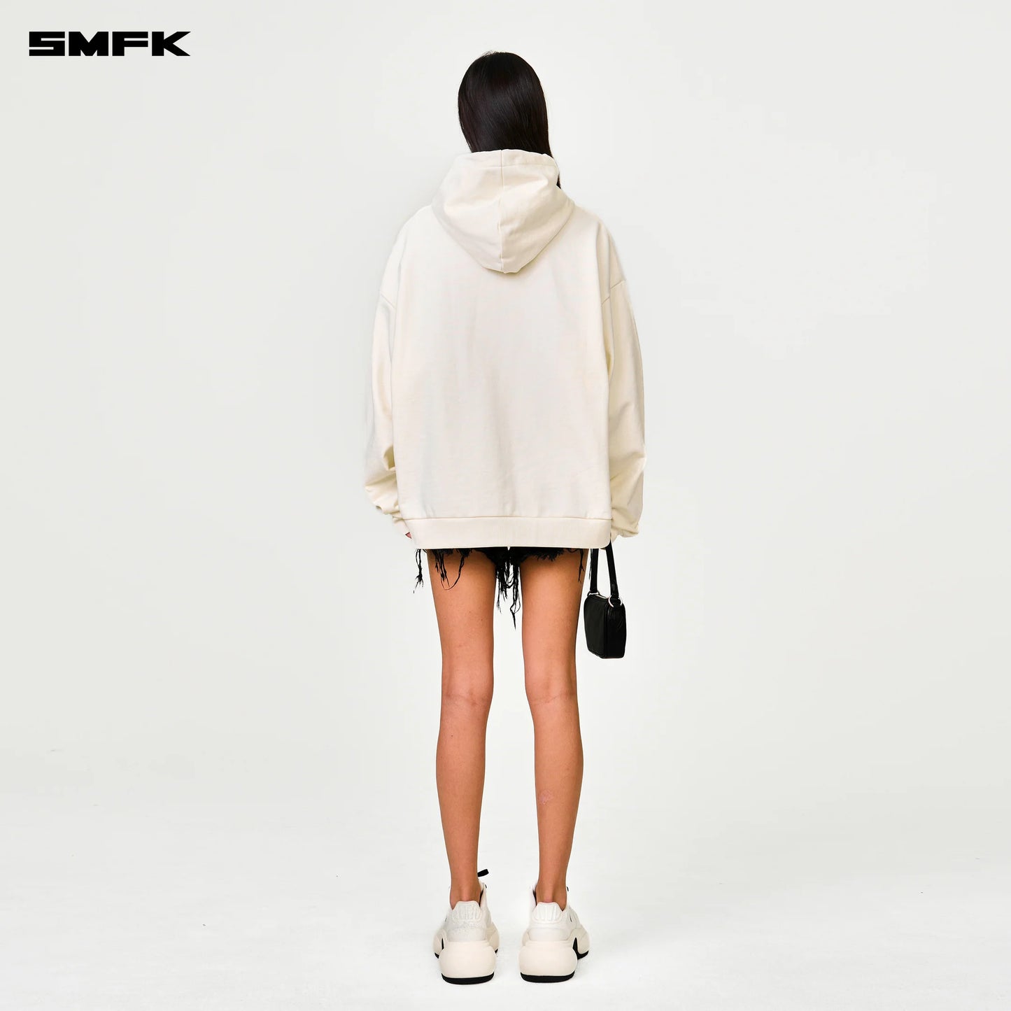 COMPASS CROSS ETERNITY FIRST GENERATION HOODIE - SNOWY MOUNTAIN WHITE