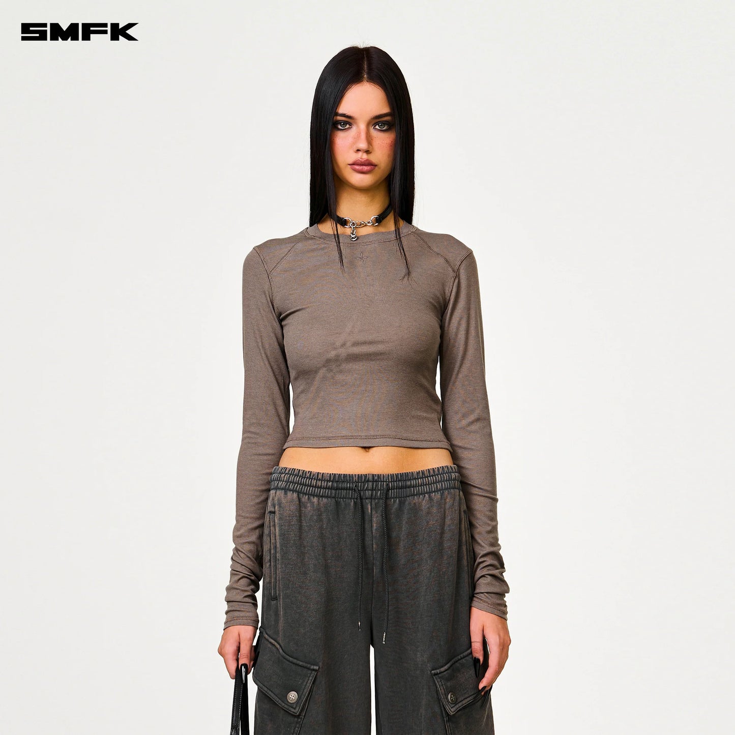 COMPASS RUSH PUNCH SLIM TOP - DARK SKIN TONE