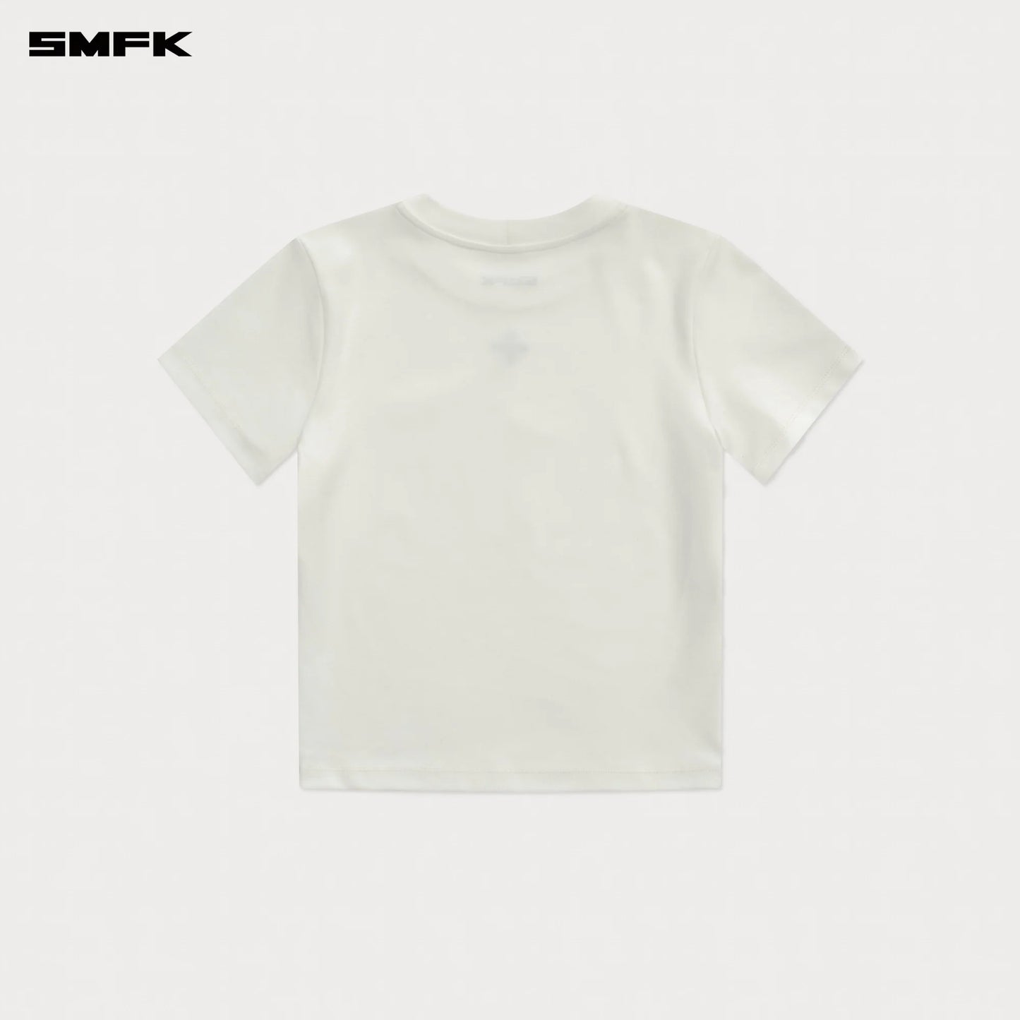 COMPASS CLASSIC CROSS CHAIN WHITE SLIM FIT SPORTS TEE