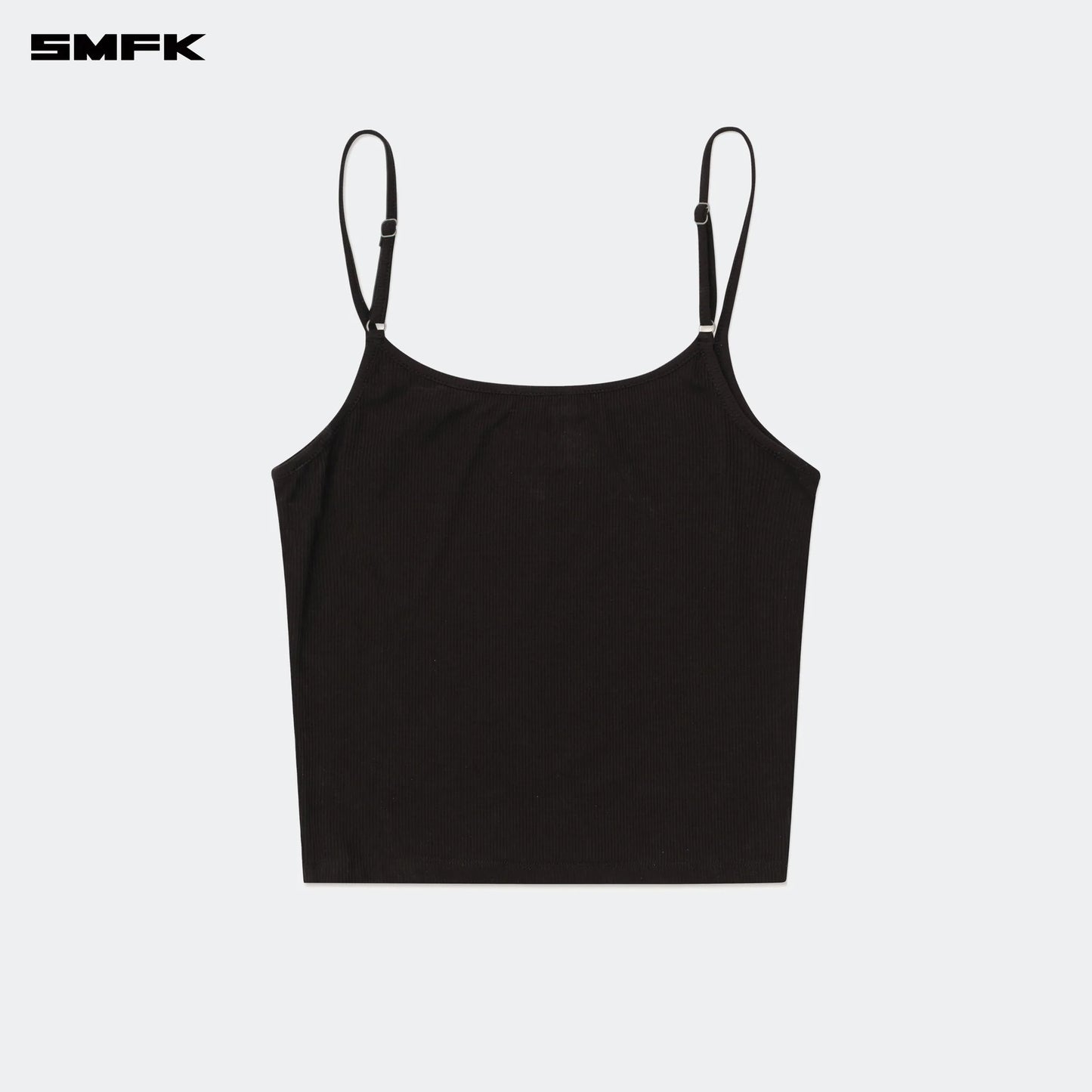 COMPASS HUG EXTRA-LONG SPORTS STRAP TOP BLACK