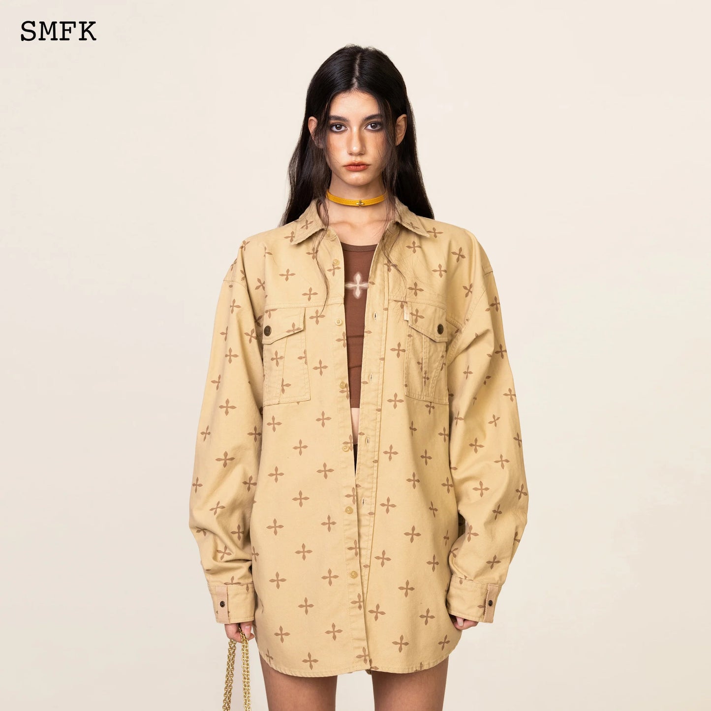 Compass Desert Garden Loose Workwear Shirt