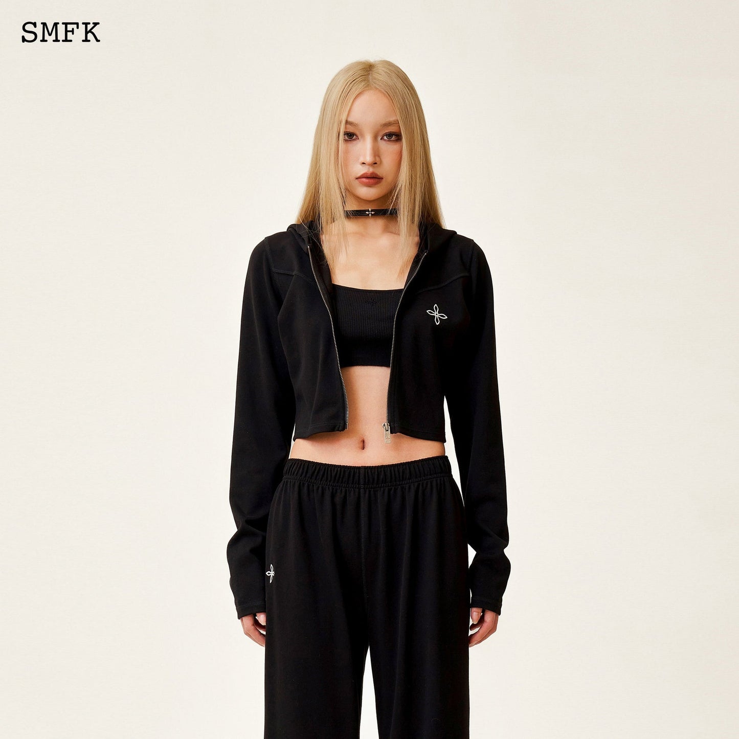 Compass Rove Jogging Sport Suit In Black