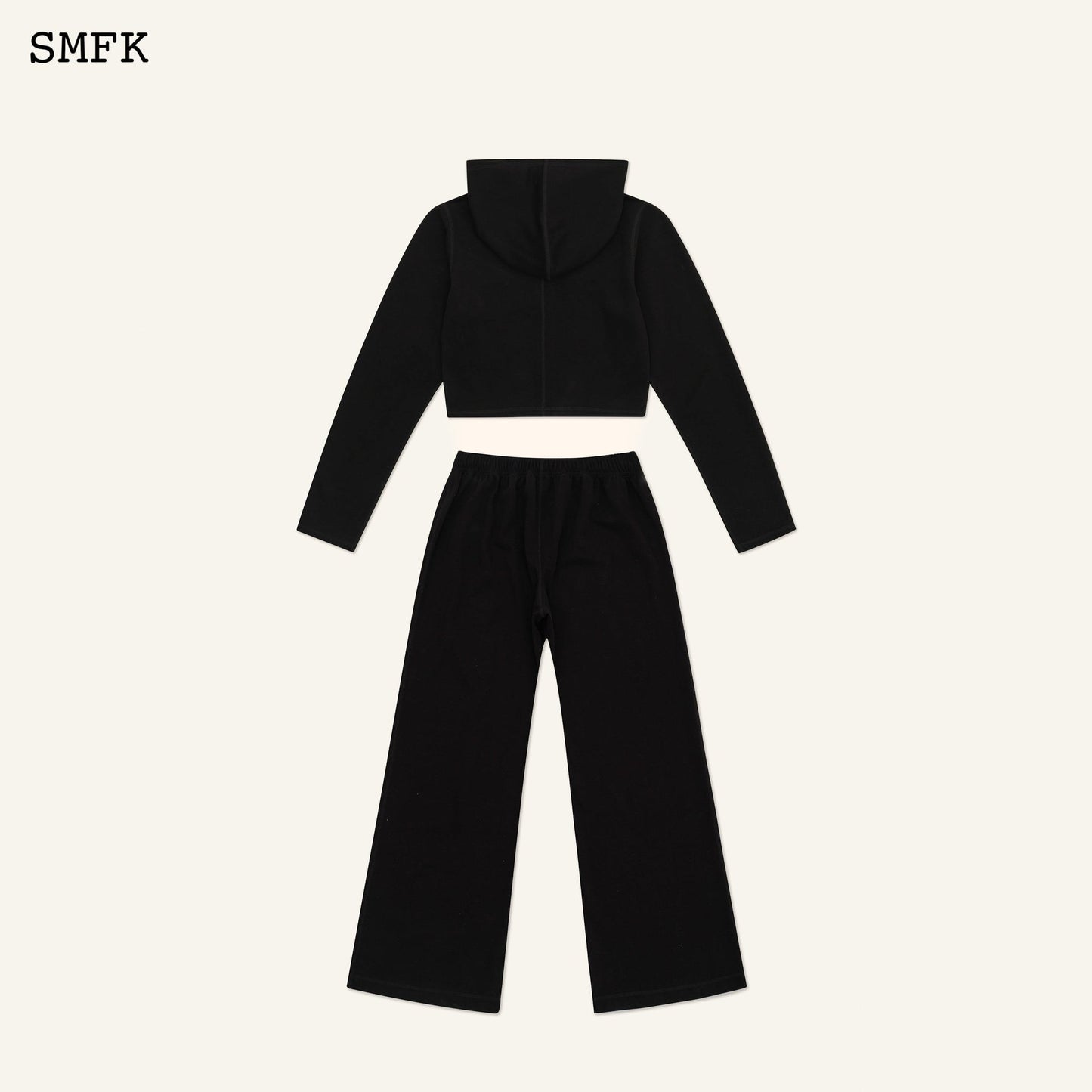 Compass Rove Jogging Sport Suit In Black
