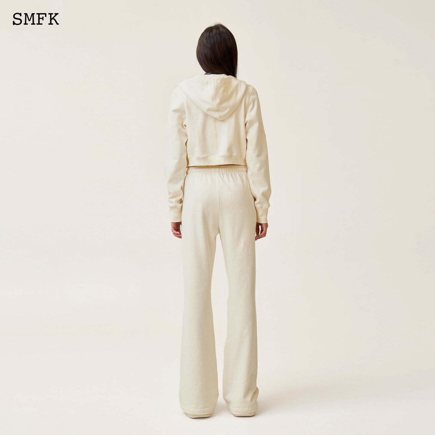 Compass Rove Jogging Sport Suit In White