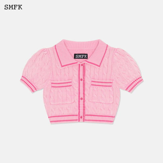 Compus Pink Checkered Polo