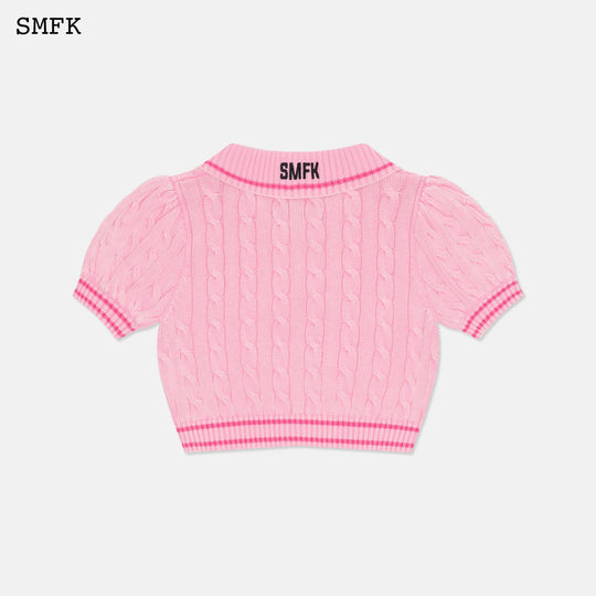 Compus Pink Checkered Polo