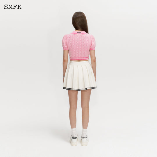 Compus Pink Checkered Polo