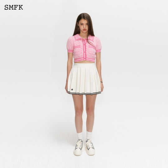 Compus Pink Checkered Polo