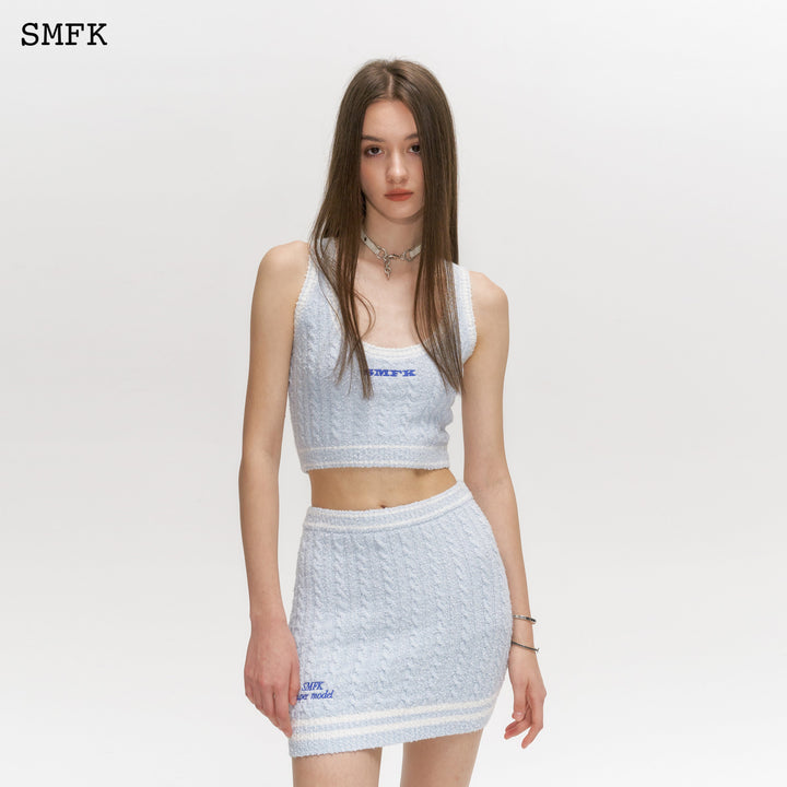 Compass Classical Blue Knitted Set