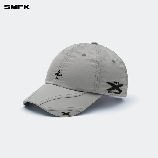 FUTURE X EXTREME CROSS ULTRA-LIGHT BASEBALL CAP GRAY