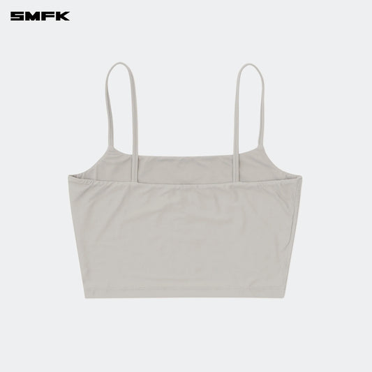 COMPASS HUG SKIN SPORTS STRAP TOP GRAY
