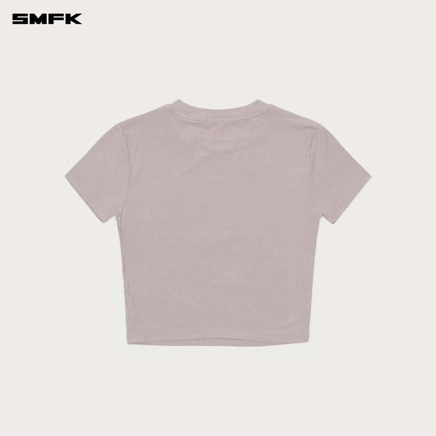 COMPASS HUG EMBRACE SKINNY SPORT TEE DUSTY GRAY
